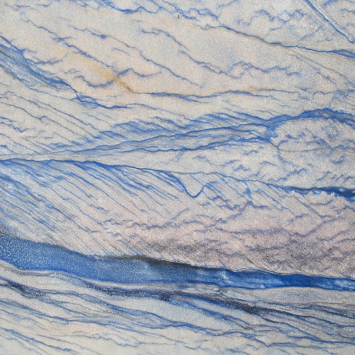 Кварцит AZUL MACAUBA (полированный, 20 мм, слэб)